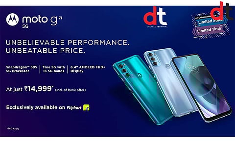 Motorola Announced Massive Discount on its Best-selling Moto g71 5G