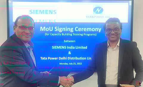 Tata Power Delhi Distribution Signed MoU with Siemens for Upskilling of Workforce