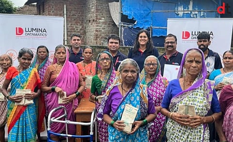 Lumina Datamatics Distributed Essentials to Underprivileged Residents of Konda Village