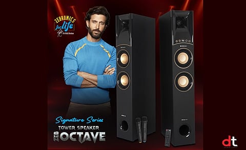 Zebronics Introduces ‘Zeb Octave’ Tower Speaker with Dolby Audio