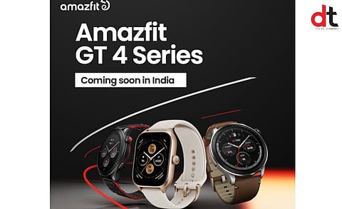 Amazfit to Launch GTR 4 and GTS 4 in India Soon