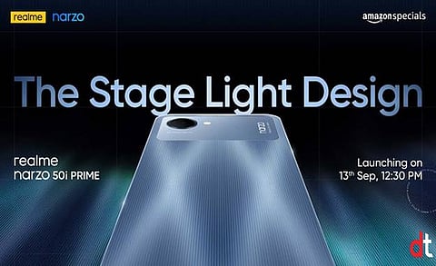 Realme Narzo 50i Prime to Launch on September 13