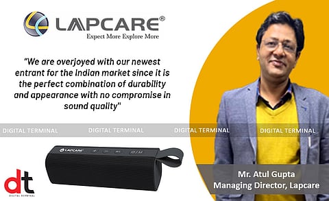 Lapcare Introduces its Latest LBS-004 Portable Bluetooth Speaker in India