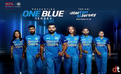 BCCI and MPL Sports Announced New T20I Jersey for Team India