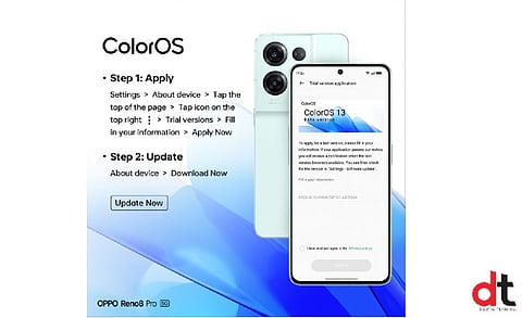 OPPO Rolls Out ColorOS 13 Beta Version Update for Reno8 Pro 5G and F21 Pro