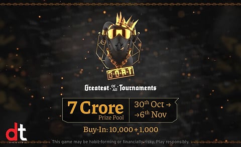 PokerBaazi Launches India’s Biggest Poker Tournament ‘GOAT’