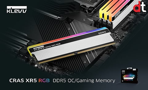 KLEVV Introduces CRAS XR5 RGB DDR5 Gaming Memory
