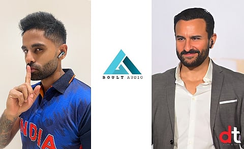 Boult Audio Ropes Saif Ali Khan & Suryakumar Yadav as its Brand Ambassadors