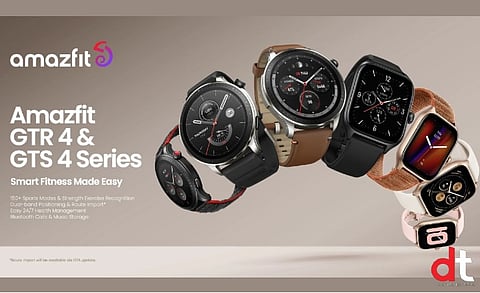 Amazfit Unveils GT 4 Series Smart Watches in India