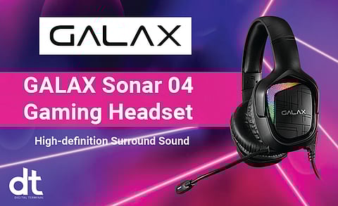 GALAX Sonar 04 Gaming Headset Offers Great Sound for Extreme Gaming