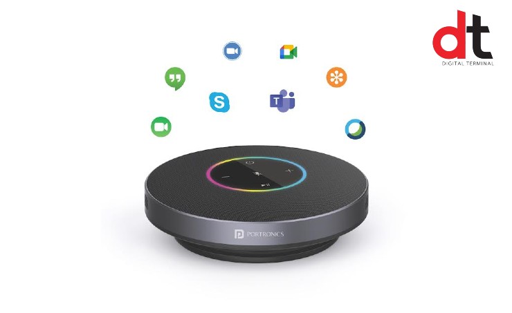 Portronics Unveils New ‘Talk Two’ 360° Voice Pickup Conference Speaker