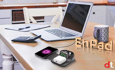 EVM Introduces 3-in-1 Wireless Charging Pad ‘EnPad’