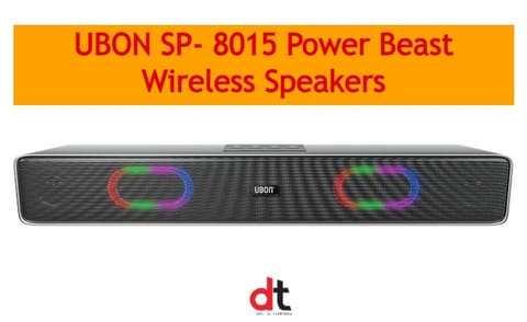 UBON Unveils SP- 8015 Power Beast Wireless Speaker in India