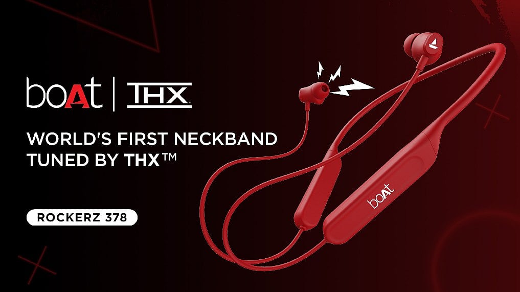 boAt Unveils ‘Rockerz 378’ Neckband with 3D Spatial Bionic Sound