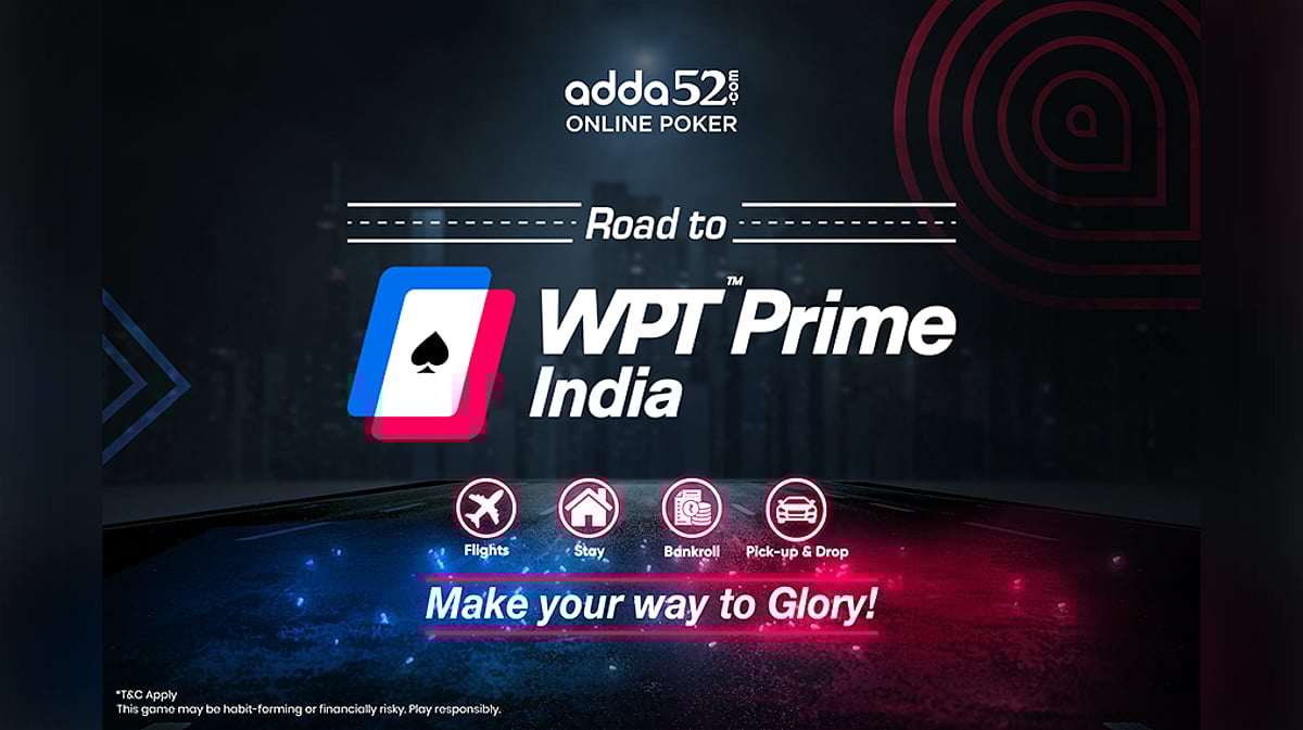 Adda52 Launches 4th Edition of World Poker Tour Prime India