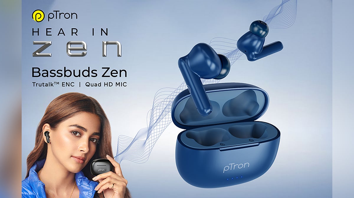 pTron Brings All New Bassbuds Zen TWS Earbuds with Quad Mic at