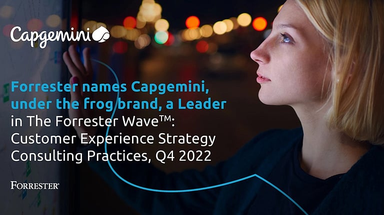 Capgemini Named as ‘Leader’ by Forrester Wave