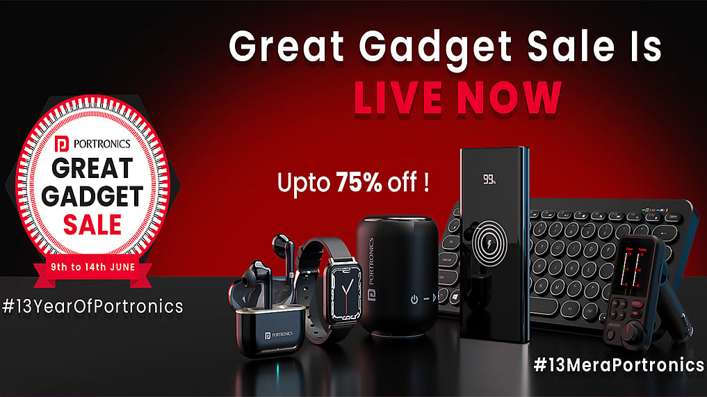 Portronics Celebrates its 13-Year Journey, Offering Incredible Discounts