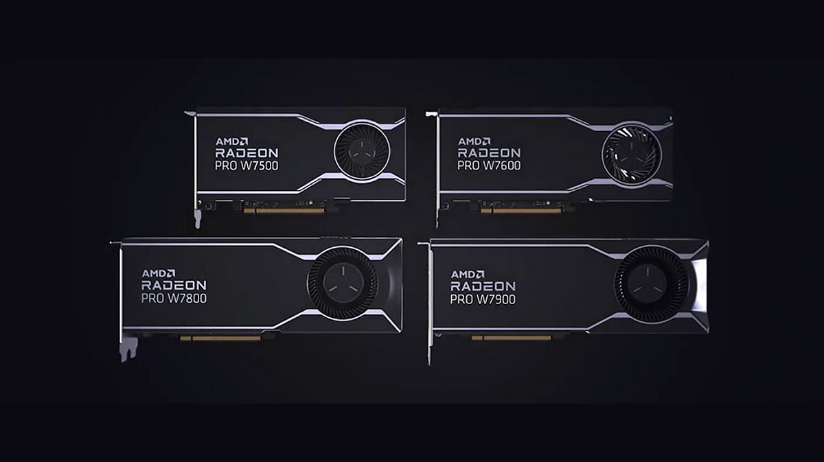 AMD Introduces New Radeon PRO W7000 Series Workstation Graphics Cards