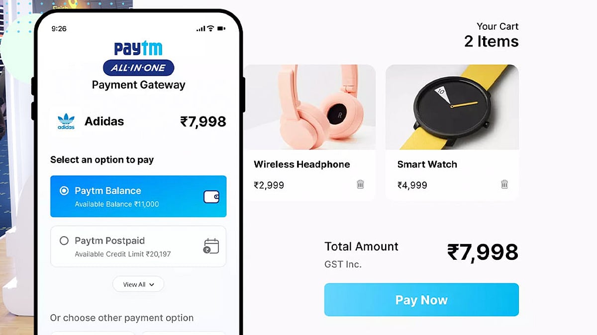 Paytm Terminals Paytm Payment Gateway in Top 5 Fintech Players Offering Seamless ...