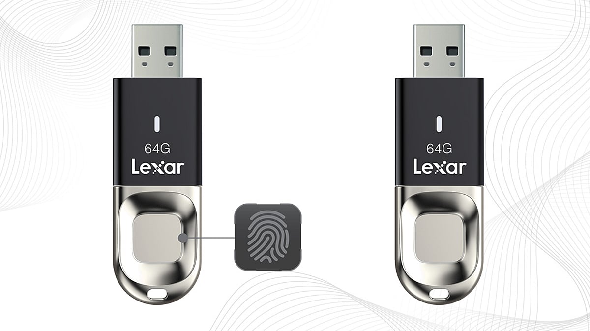 Lexar Unveils JumpDrive F35 USB 3.0 with Fingerprint Authentication