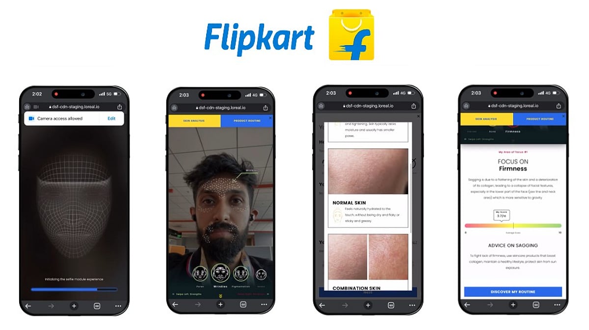 Modifcae Flipkart's Modiface Powered Skin Analyser Sees Overwhelming User Interest