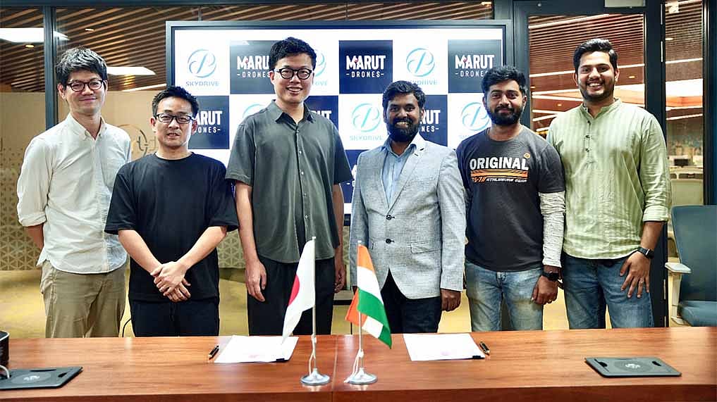 Marut Drones and SkyDrive Signed MoU to Transform Indian Air ...