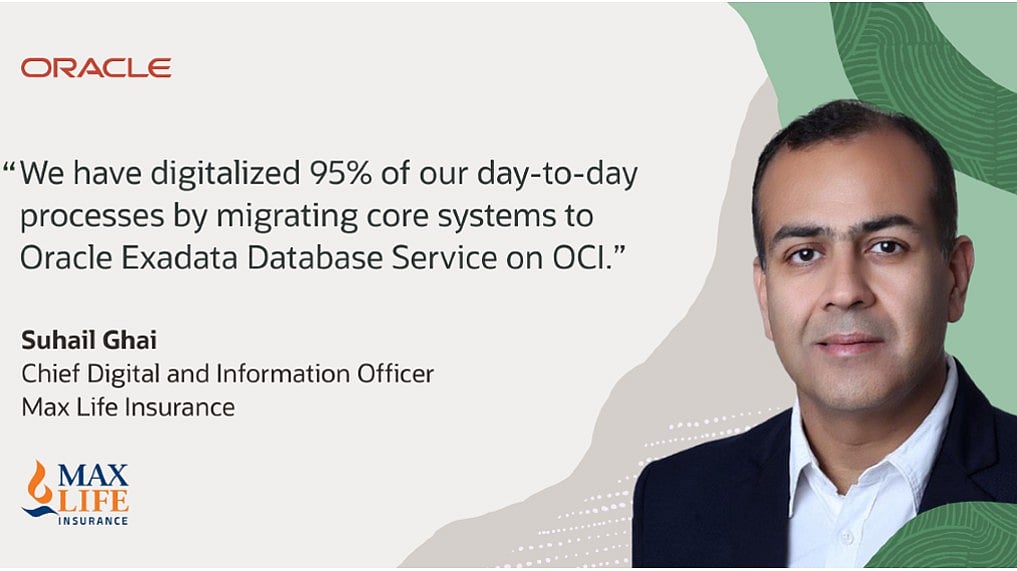 Max Life Insurance Achieves up to 70% Performance Growth with Oracle ...