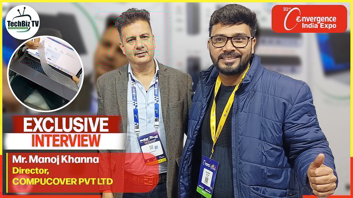 Compucover at Convergence India I Exclusive Chat with Mr. Manoj Khanna