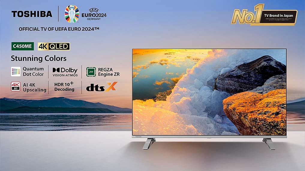 Toshiba Unveils C450ME QLED TV to Redefine Home Entertainment with