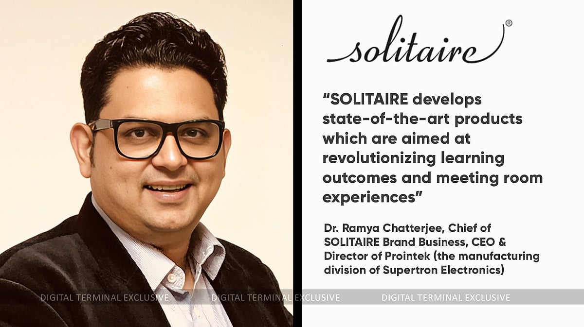 “Our Vision Is to Establish SOLITAIRE As The Leading Brand In The IFPD ...