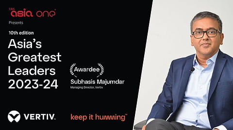 Vertiv India’s MD Subhasis Majumdar Named One of Asia’s Greatest ...