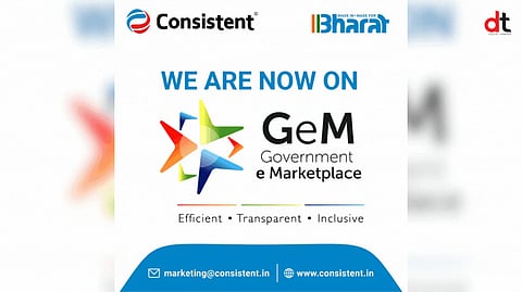 Consistent Infosystems Expands Market Presence with GeM Listing