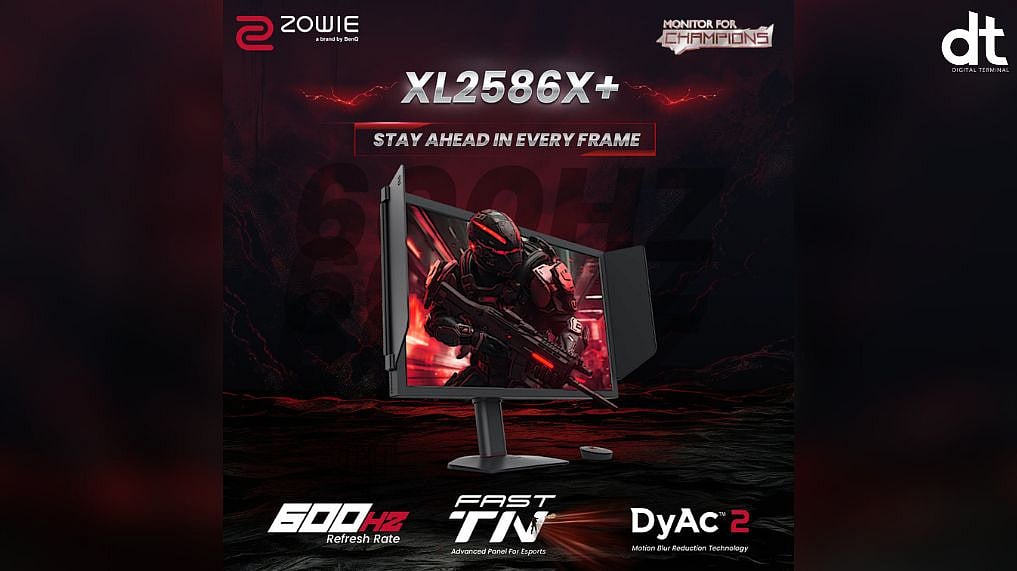 BenQ Introduces ZOWIE XL2586X Plus Monitor with DyAc 2 Technology
