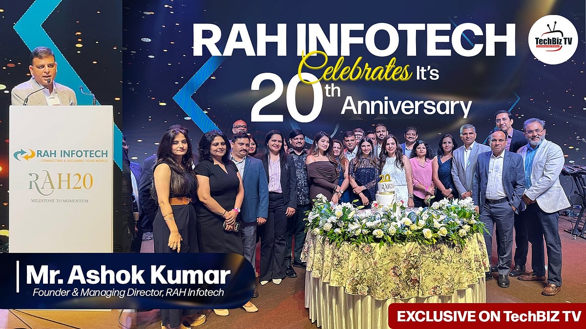RAH Infotech 20-Year Celebration | MD Ashok Kumar Reflects on ...