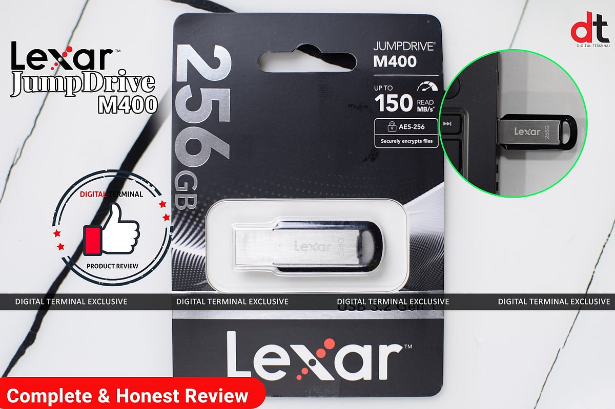 Product Review: Lexar JumpDrive M400 USB 3.2 Flash Drive