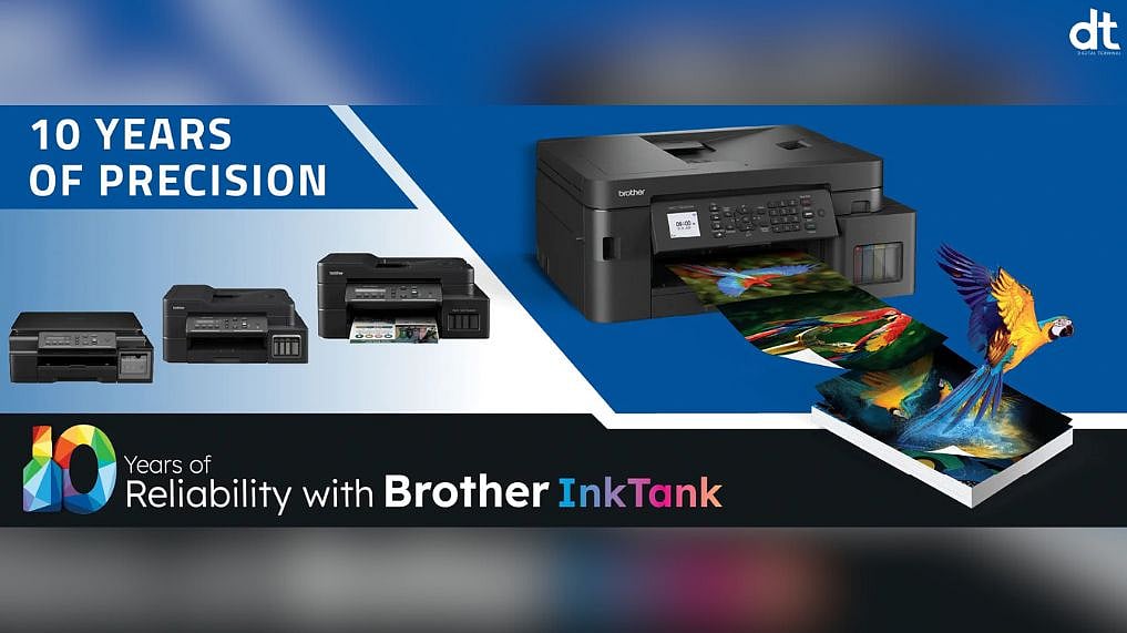 Brother First Printer Brother Celebrates 10 Years of Ink Tank Printers in the Indian Market