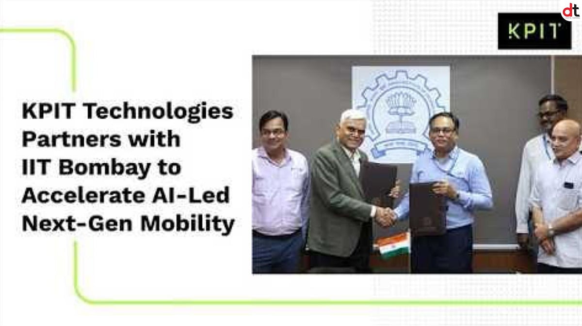 KPIT and IIT Bombay Sign MoU for Next-Gen Mobility Research