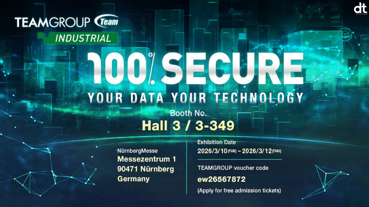 TEAMGROUP Showcases Critical Technologies at Embedded World 2026