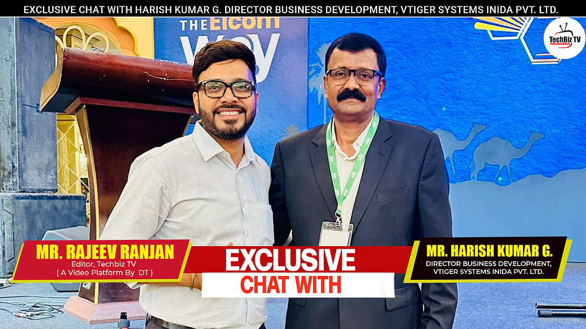 Exclusive Chat with Harish Kumar G., Director – Business Development ...