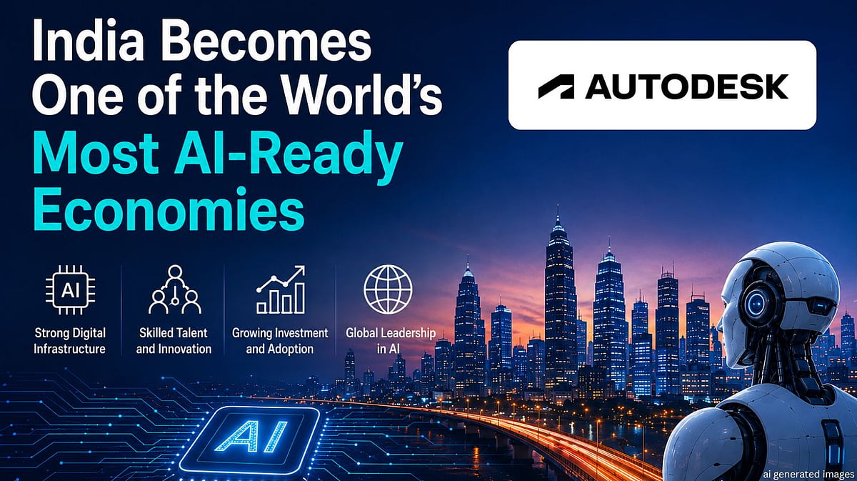 Autodesk report says India is one of the world's most AI-ready economies; 91% of Indian firms increased AI investment, exceeding APAC and global averages