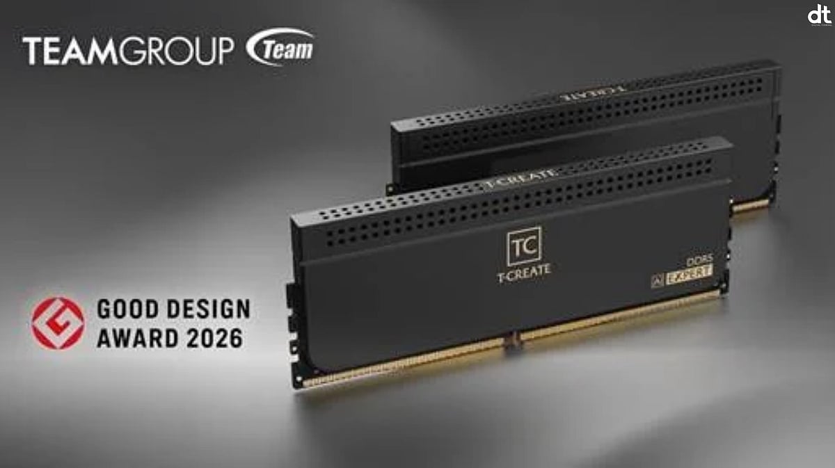TEAMGROUP Wins GOOD DESIGN AWARD 2026 for 128GB T-CREATE EXPERT AI Memory