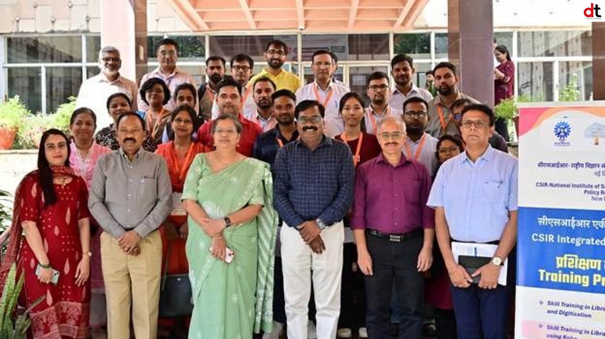 CSIR-NIScPR Concludes Two-Week Training on AI and Library Automation