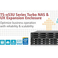 QNAP, QNAP TS-x53U Turbo NAS, QNAP Partners, QNAP TS-x53U Availability ...