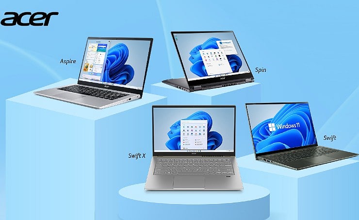 Acer India, Acer Laptops, Acer New Laptop, Acer Swift X, Acer Spin 5 ...