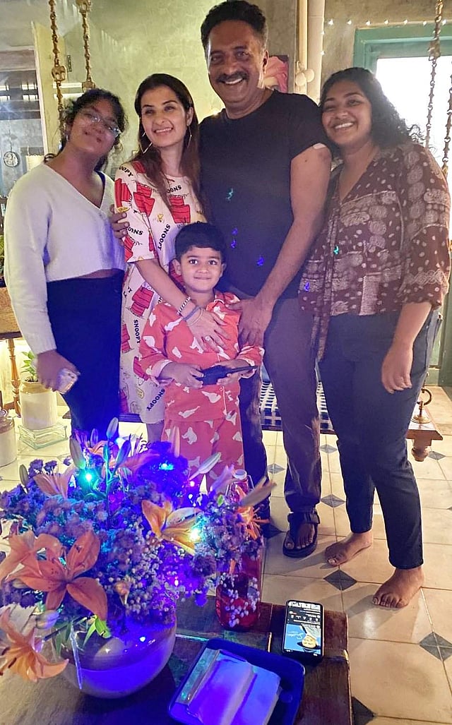 Prakash Raj remarried his wife for his son
