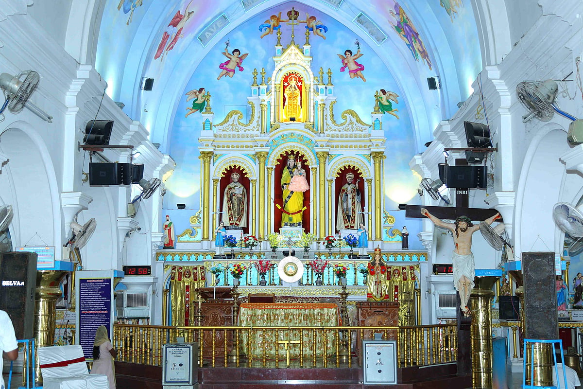 Paraloga Matha shrine feast | வீரமாமுனிவர் பணியாற்றிய காமநாயக்கன்பட்டி ...