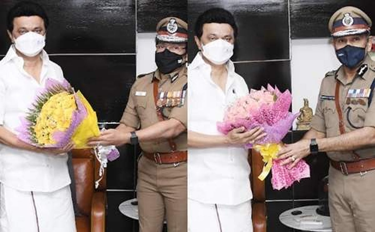Ltcol Ramesh Rathore Family முதல்வர் ஸ்டாலினுடன் சிறப்பு அதிகாரிகள் ரவி, சந்தீப் ராய் ரத்தோர் சந்திப்பு
