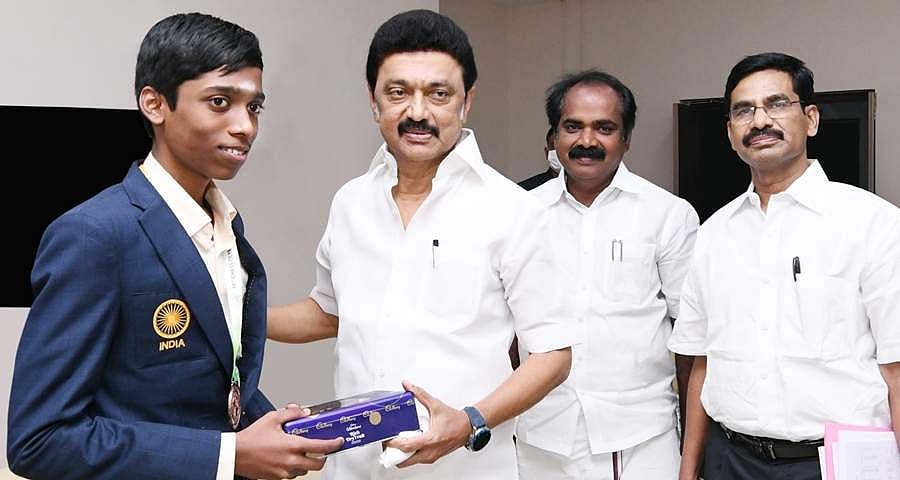 Praggnanandhaa Tamil Nadu chief minister MK Stalin