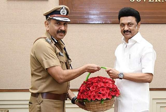 முதல்வரிடம் வாழ்த்து பெற்ற சந்தீப் ராய் ரத்தோர்!